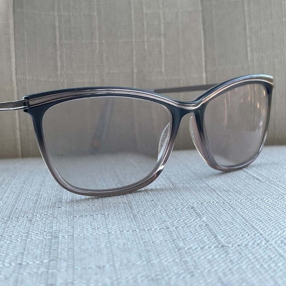 Liz Claiborne Ladies Eyeglasses Frame L638 HAQ 135 53[]16 Gray Tone Glasses